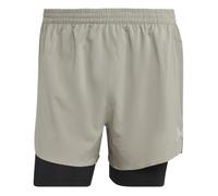 Short 2 en 1 adidas Designed for Running - gris - XS XL