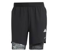 Short 2 en 1 adidas Power Workout Noir XL 7"