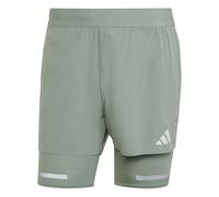Adidas Ultimate Reflective 2in1 Shorts Vert S Homme