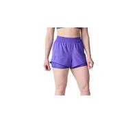 Short 2 en 1 brooks dash violet femme