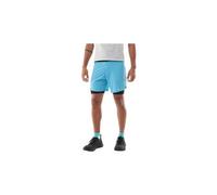 Short 2 en 1 compressport trail racing bleu homme