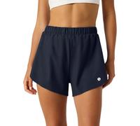 Short 2 en 1 en polyamide femme Björn Borg Bleu XS