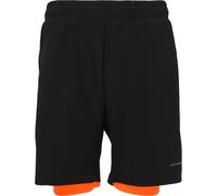 Short 2 en 1 enfant Endurance Herlent Noir 12 ans