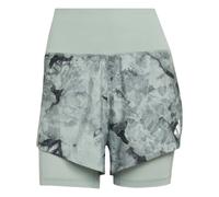 Short 2 en 1 femme adidas adi365 Spray Dye Vert L
