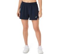 Short 2 en 1 femme Asics Court Bleu M