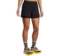 Short 2 en 1 femme Brooks High Point 2.0 3 " Noir XL
