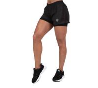 Short 2 en 1 femme Gorilla Wear Portland Noir M