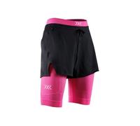 X-BIONIC Effektor 2in1 Shorts W - Femme - Rose / Noir - taille XS- modèle 2026