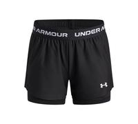 UNDER ARMOUR Pantalon de sport 'Tech Play Up 2n1' noir / blanc, Taille 158-170