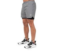 Short 2 en 1 Gorilla Wear Cortez Gris 2XL