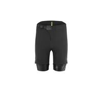 Short 2 en 1 mavic crosstrail padded noir