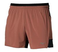 Short 2 en 1 Mizuno Active Alpha Marron S