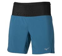 Short 2 en 1 Mizuno Bleu XL