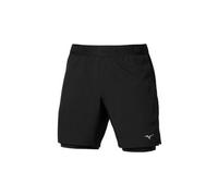 Short 2 en 1 mizuno core 5 5in noir homme