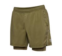 Short 2 en 1 Newline Fast Marron M
