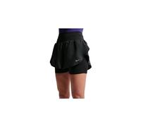 Nike Flow 2in1 Short de running Femmes - noir, noir, Taille S