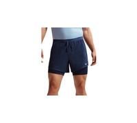 Short 2 en 1 nike stride 5in bleu homme