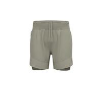 Odlo Short de trail running 2 en 1 6 inch X-Alp 2.0 pour homme, L, gris clair