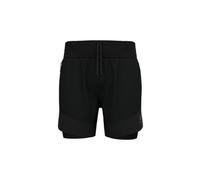 Odlo Short de trail running 2 en 1 6 inch X-Alp 2.0 pour homme, S, noir