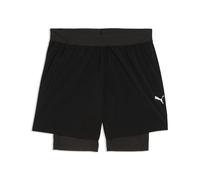 Puma Short 2 en 1 Dreamrun DryC 5" Noir L Homme
