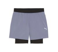 PUMA Short de running 2-en-1 5" Dreamrun dryCELL Homme, Vêtements, Gris, S S