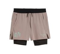 Short 2 en 1 Puma Pwrmode Marron XL