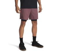 Short 2 en 1 Under Armour Vanish Woven Marron 2XL