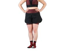 Short 2 en 1 Vibrations femme Gayaskin Noir 2XL