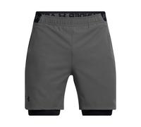 Under Armour Shorts Vanish Woven 2-en-1 Gris M Homme