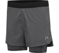 Short 2-en1 femme Newline Gris XS