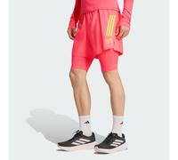 adidas BMW Berlin Marathon 2026 2in1 Shorts L Rouge