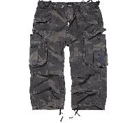 Brandit – Short cargo Industry Vintage 3/4 – Taille XL – Darkcamo