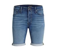 Short 5 Poches bleu uni avec une coupe slim et 3 poches avants