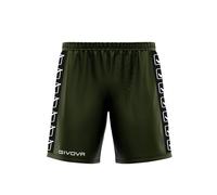 Short à bande Givova Poly Vert 3XL