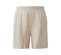 Short à pinces en lin femme QS Gris 44