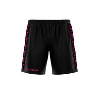 Short à poly bande Givova Noir L