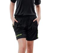 Short à poly bande Givova Noir M