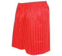 Short à rayures Precision Continental Rouge XL
