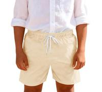 Short à séchage rapide pour garçons - Short d'été pour la plage - Taille élastique - Short de surf - Short athlétique avec cordon de serrage - Pantalon léger et respirant