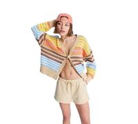 Short Ã taille Ã©lastique femme Roxy Surf Stoked Terry Beige XL