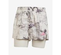 adidas Femme Own The Run Spray Dye 2in1 Short, Orbit Grey/Black, M