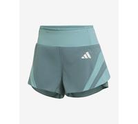 Short adidas Adizero Archive Gel bleu turquoise femme - XL