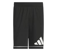 adidas Herren Basketball Badge of Sport Short, Black/White, XL 5 inch