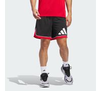 Short adidas Basketball Badge of Sport Black / Red M 23 CM