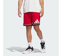 Short adidas Basketball Badge of Sport Team Power Red / Black M 13 CM