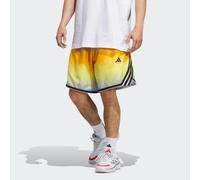 ADIDAS PERFORMANCE Pantalon de sport 'Crazy Lite' bleu clair / jaune / orange / noir, Taille S