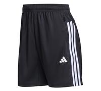 adidas Herren Workout Essentials Base 3-Stripes Pique Short 9inch, Black/White, XXL Tall