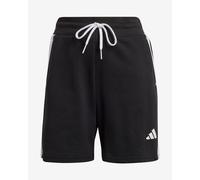 Short adidas Essentials Color Pop French Terry noir blanc femme - S