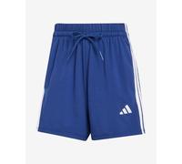 Short adidas Essentials Cotton 3 bandes bleu marine femme - S