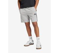 Adidas Short Essential 3 Stripes en French Terry Gris XL Regular Homme